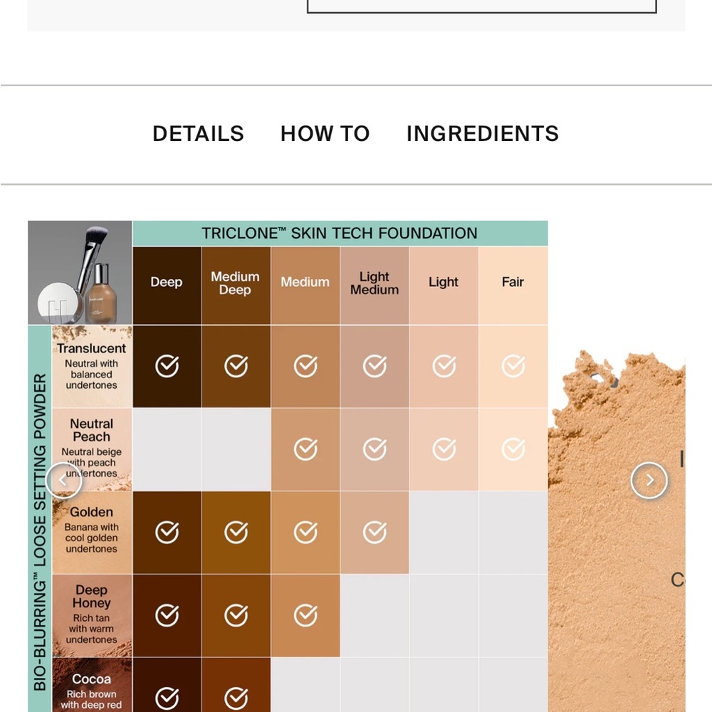 Haus Labs By Lady Gaga Bio-Blurring Loose Setting Powder -  shade is Golden - Picture 4 of 4